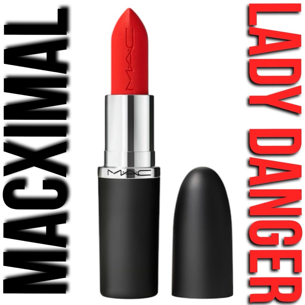 x1 MAC LADY DANGER MACXIMAL LIPSTICK BRAND NEW BOXED